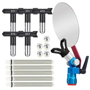 Airless Paint Sprayer Accessories Kit, Spray Guide Accessory Tool with Tip Guard, Spray Tip, Filter for Airless Paint Sprayer, Power Tool Accessories, Sprayer Nozzle
