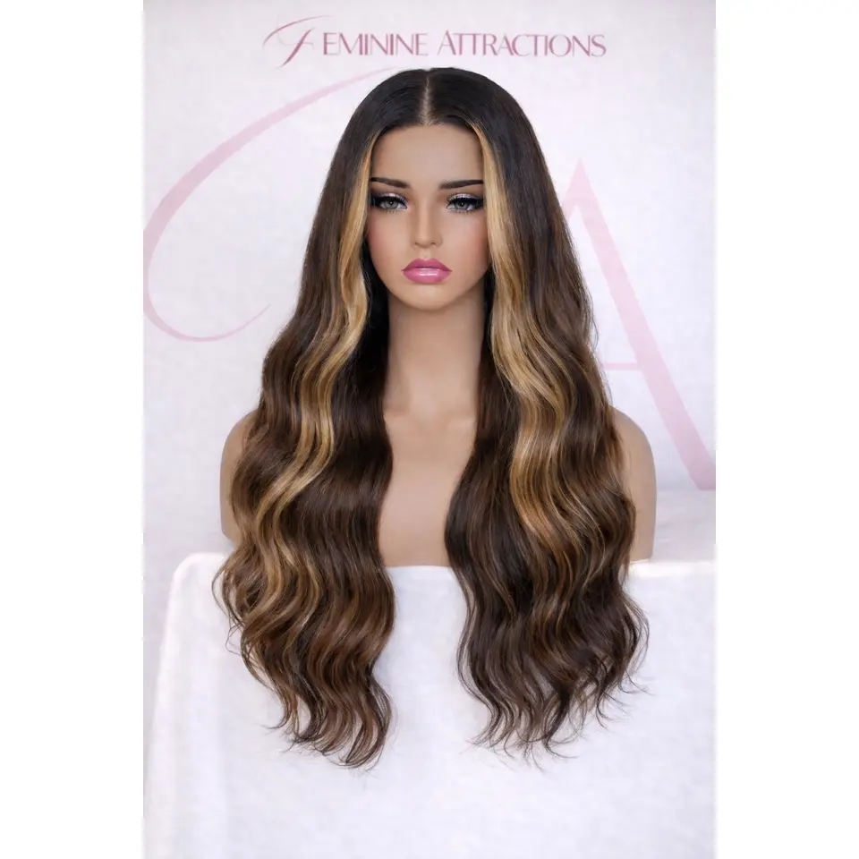 5x5 HD highlighted wig L1-03 (Customized)