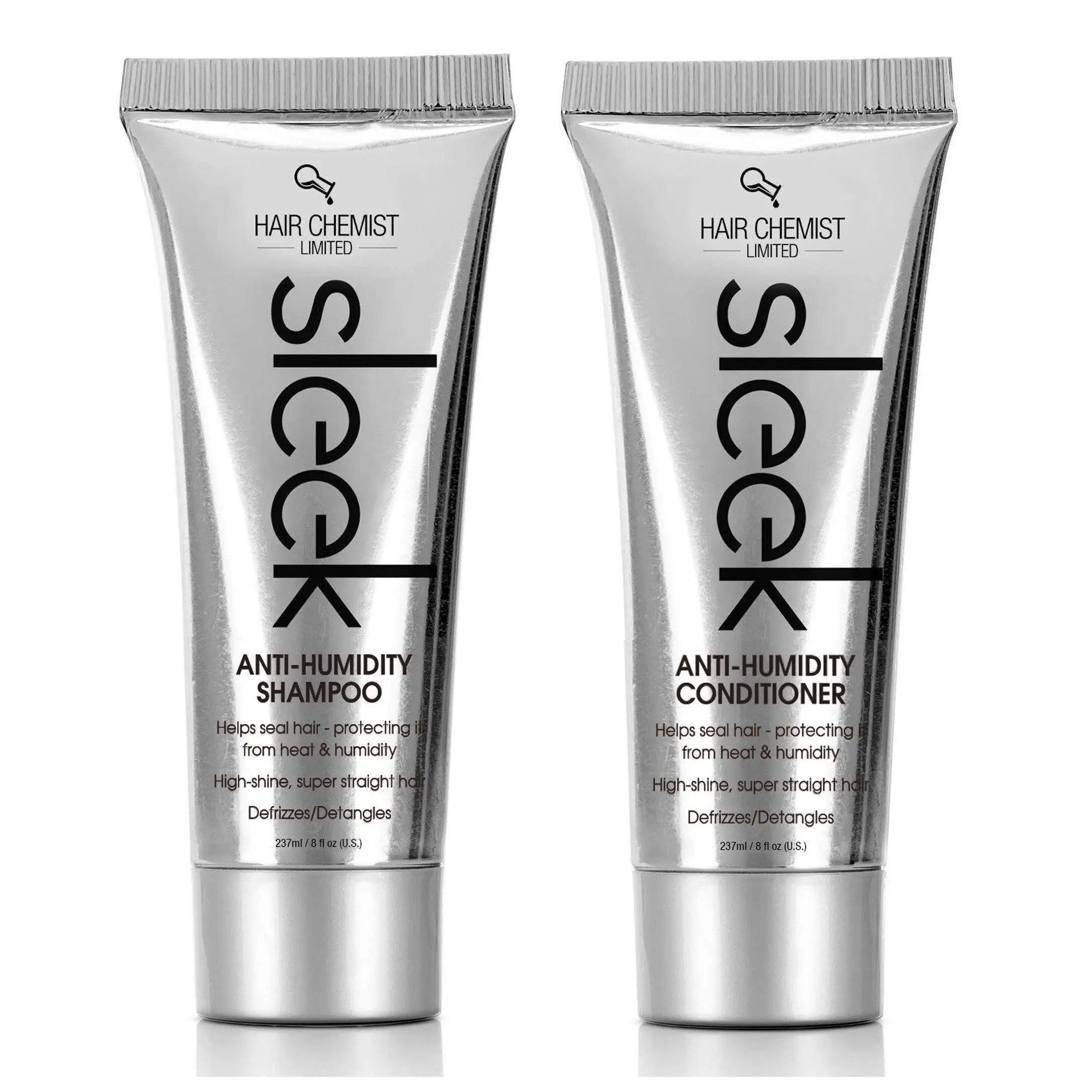 Hair Chemist SLEEK Anti Humidity Shampoo & Conditioner 8 oz. (2-PC SET) Hair Chemist SLEEK Anti Humidity Shampoo & Conditioner 8 oz. (2-PC SET)