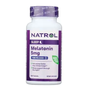Natrol Melatonin Time Release 5 mg 100 Tabs