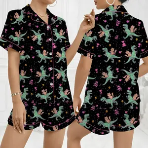 Dungeon Crawler Carl Princess Donut & Mongo Satin Pajama Set, LitRPG Fantasy Character Pajamas, Funny “This Is An Outrage” Sleepwear, Sci-Fi Fan Nightwear, Cozy Matching Pajama Outfit for Book Lovers