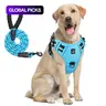Adjustable Pet Harness & No-Tangle Leash Kit, 1 Set Reflective No-Pull Vest Harness with Handle, Puppy Harness Pet Supplies for Small to Large Dogs #GLOBAL PICKS