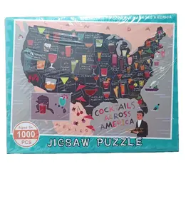 Cocktails Across America Jigsaw Puzzle 1000 Pcs