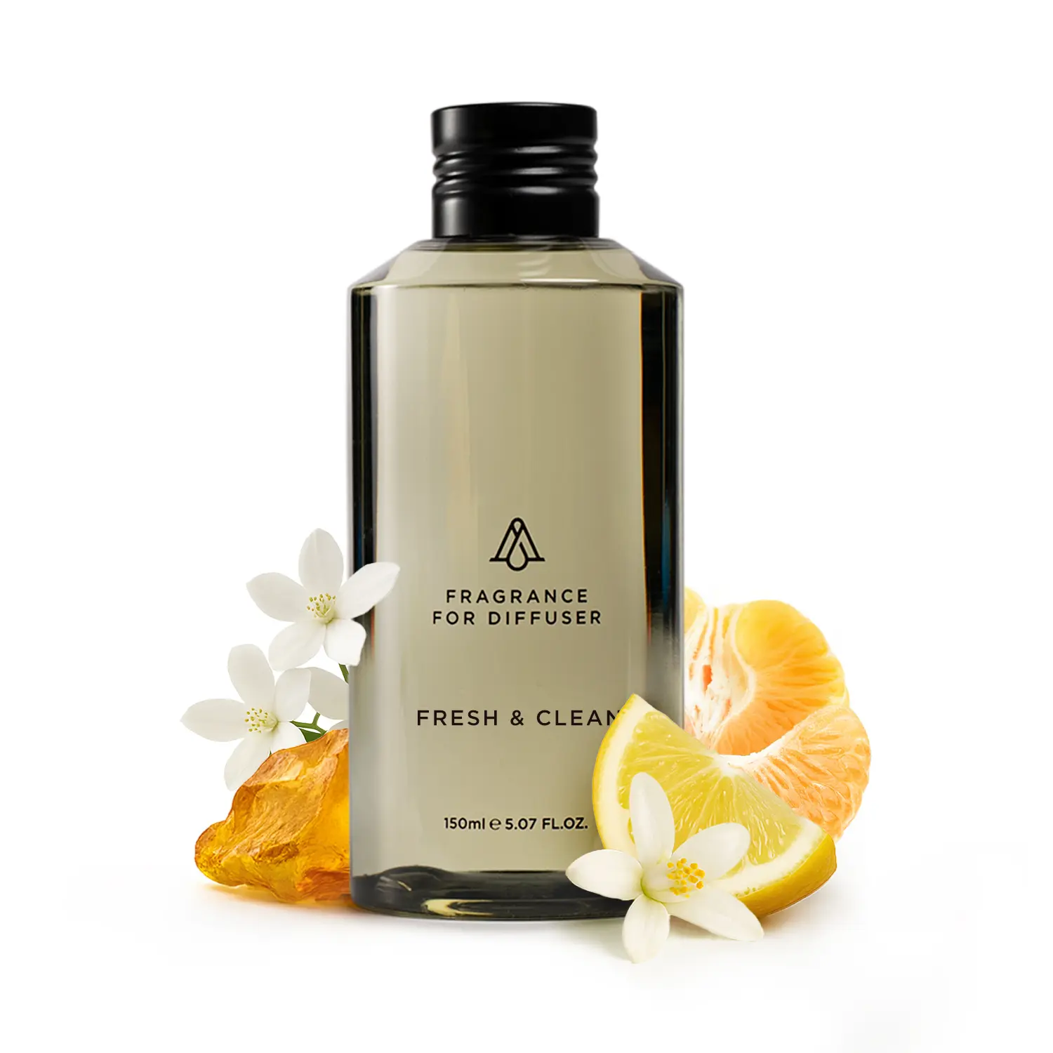 AromaPlan Fresh & Clean- - AP050 Hotel Aroma Scented Fragrance Oil - Jasmine Floral Fruity Oil, Waterless Diffuser Freshener, Home Fragrance Care Supply
