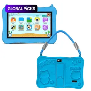 7 Inch Kids Tablet PC Android 13.0 4GB 64GB, Dual Camera 2mp+5mp, WiFi Bluetooth-compatible, Shockproof Case, Parental Control, Learning Entertainment Tablet, Ideal Gift #GLOBAL PICKS