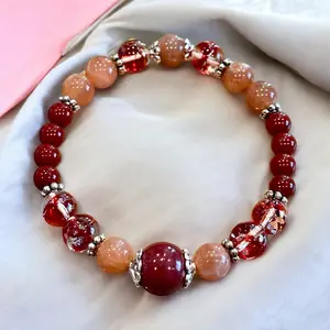Cinnabar Bracelet; Manifest Prosperity & Abundance