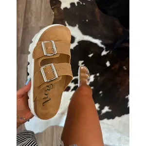 The Naomi Sandals- Tan