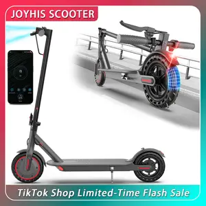 Electric Scooter – 19 MPH Max Speed, 8.5" Honeycomb Solid Tires, 350W Motor, 12 Miles Range, Foldable Commuter Scooter with Dual Braking System & App Control,Suitable for Adults and Teenagers. App Lock Function, electric scooters