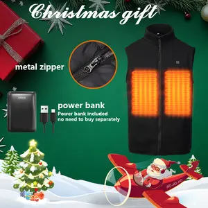 Valentine's Day gift, FathersDayGift,Christmas gift【Rrtizan】 2025 Upgraded Heated Vest Heated Jacket with Battery Pack, Lightweight Heated Jacket 888