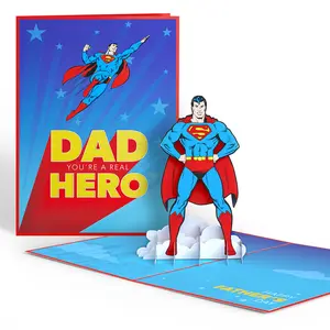 Superman Father’s Day Pop-Up Card