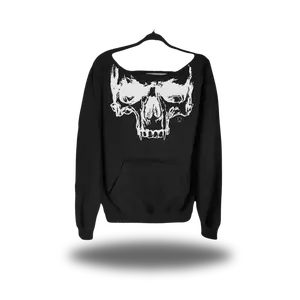 DESTRUCTION WIDE NECK SWEATSHIRT