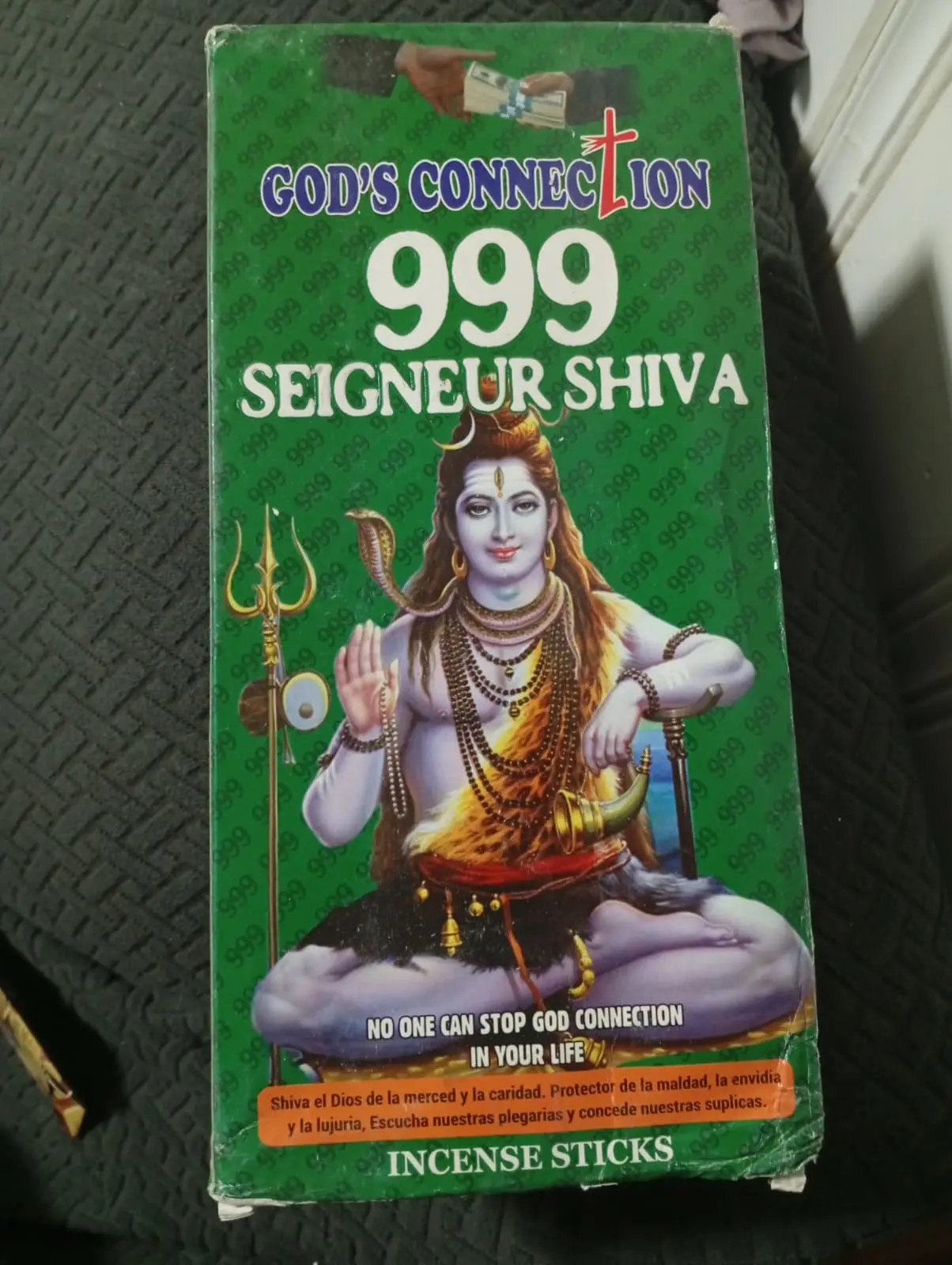 God’s Connection 999 Seigneur Shiva Incense Sticks