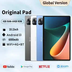 10.1-inch Touchscreen Android Tablet with calling capabilities Android 13 supports cellular network WIFI function Bluetooth function Supports SIM card TF card 4GB RAM 64GB ROM Dual camera 5MP+8MP 6000mAh battery