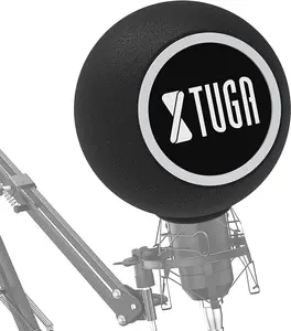Xtuga CV-101 Studio Microphone with Acoustic Isolation Pop Filter for Professional Vocal Recordings