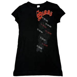 SIMMS Skull Down Front Tee#455 -Black\White