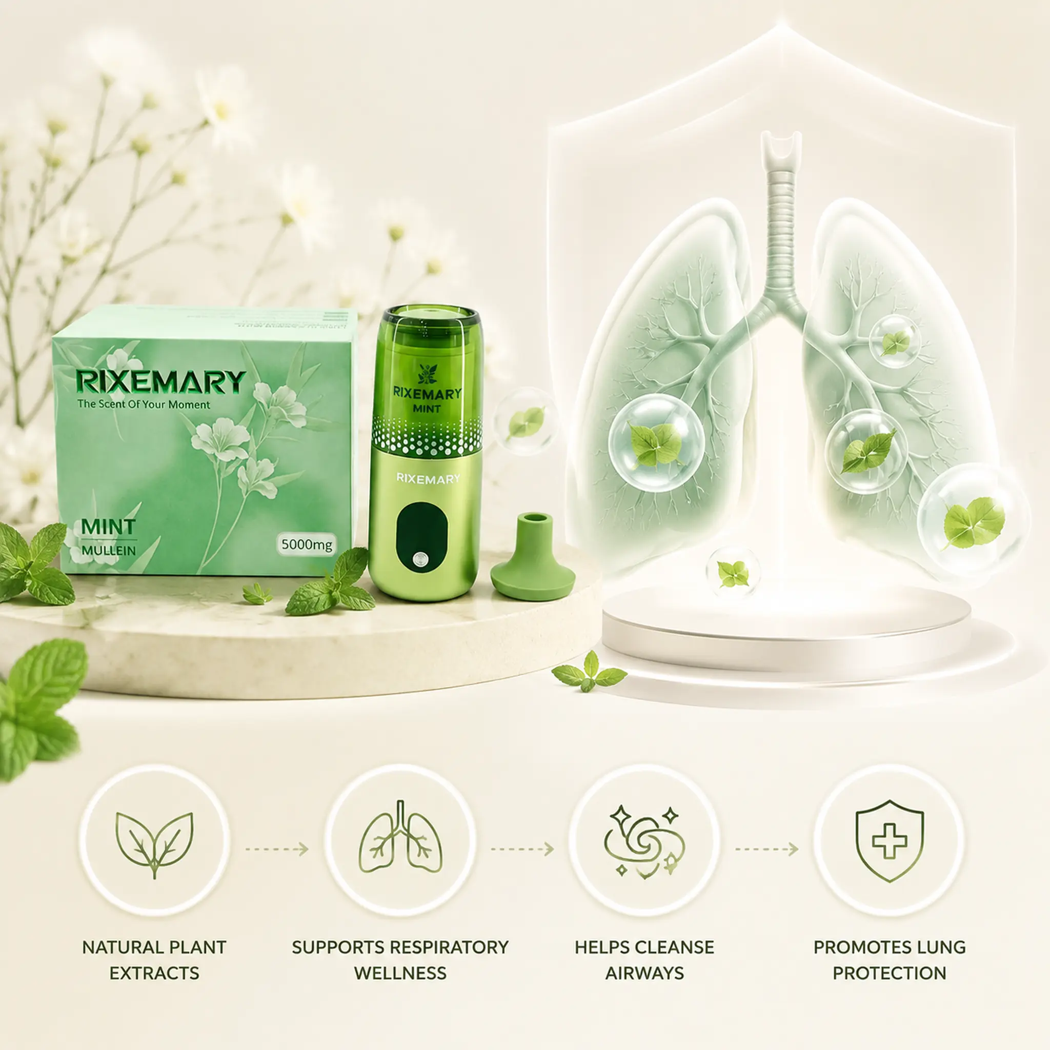 aromatherapy scent  Relieve respiratory discomfort and soothe the throat with a natural essential oil aromatherapy  for bedroom, office, and home use.