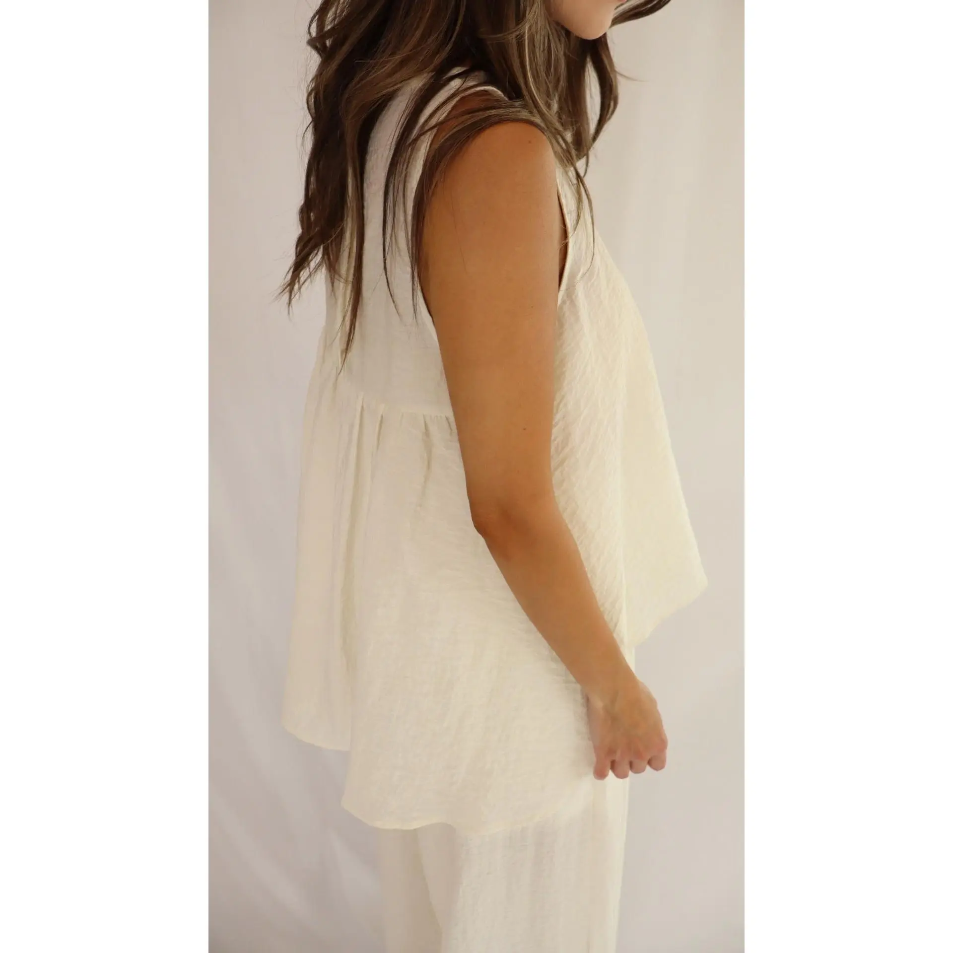 Coastal Ivory Pants Set