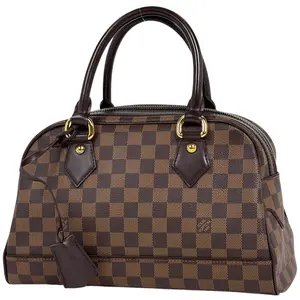 Pre-owned Louis Vuitton pvc Tote Bags Damier Duomo Handbag 4000006899345