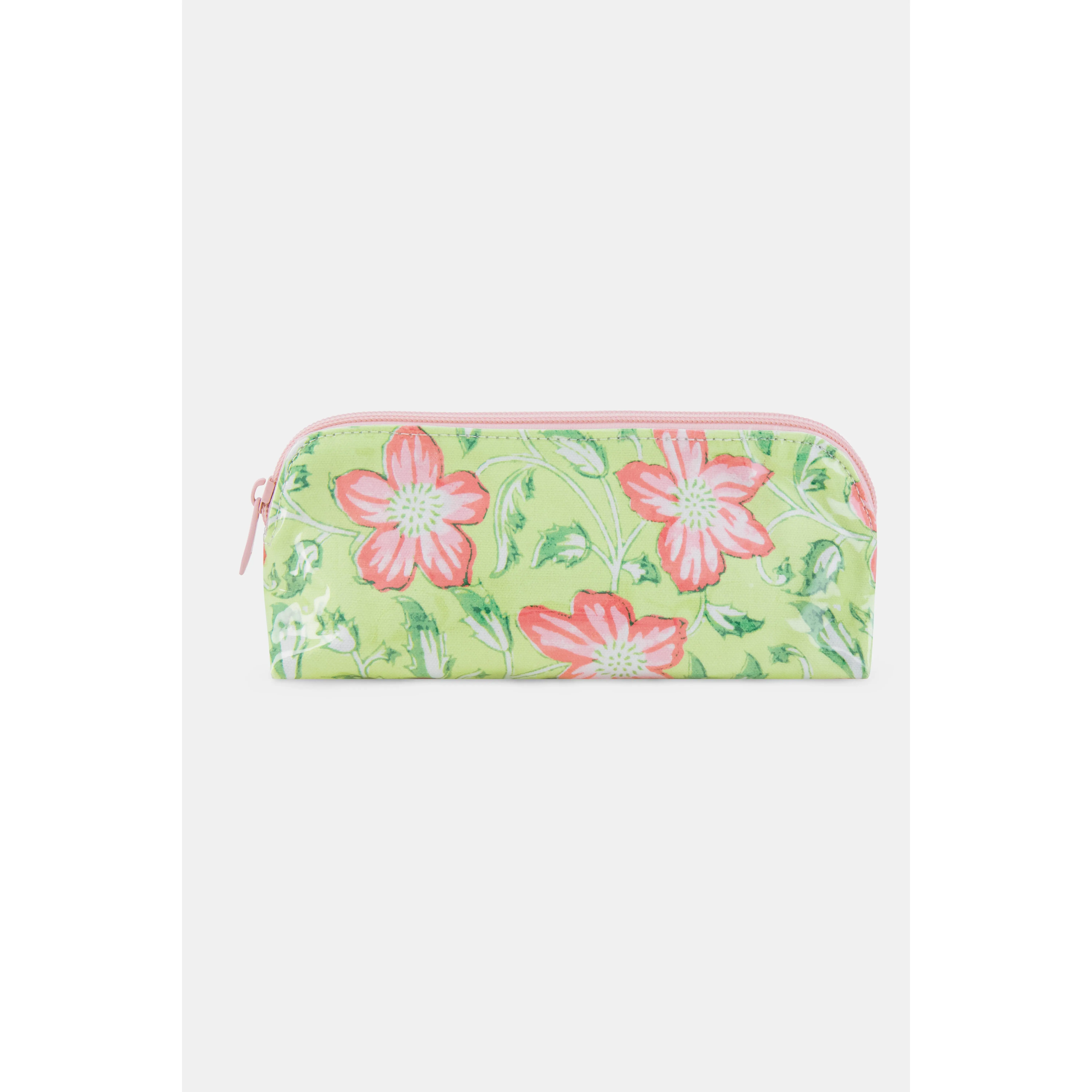Verdant Floral Makeup Bag