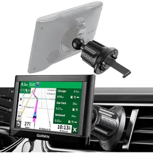 ​ GPS Car Mount for Garmin GPS – a stable car air vent holder featuring an upgraded metal hook and a 17 mm ball mount. This versatile GPS holder for car is fully compatible with the Garmin Nuvi Series.