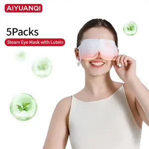 Self-Care Steam Eye Mask Set - Relieve Dry Eyes & Stress in 20 Mins - Warm Compress Relaxation Gift for Her Daily Relief Lutein Heated