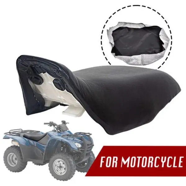 CROSSDESIGN Plain Solid Automotive Marine Vinyl Seat Cover Protector - Custom Slipcover for 2000-2006 Honda Rancher 350 (#8), with Reuse Hardware, Easy DIY Install, Direct‑Fit Cover