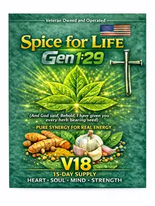 Spice For Life Gen 1:29 V18 is an easy to mix daily supplement for a convenient start to your busiest of days