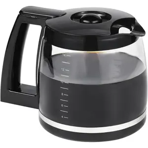14 Cup Carafe Replacement Compatible with , Coffee Pot Replacement 14 Cup for DCC-3200, DCC-3200P1, DCC-2200, DCC-2600, DCC-2800, Heat-Resistant, Easy-Pour Spout