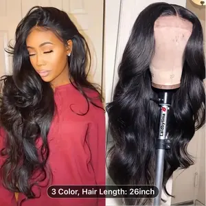 Chemical Fiber Wig with Big Wave Long Curly Hair and In-the-Middle Part Bangs for Women