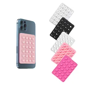 5 Pcs Silicone mobile phone sucker, silicone adhesive sucker, non-slip silicone sucker, selfie and video hands-free phone accessories bracket-durable sucker, hands-free.