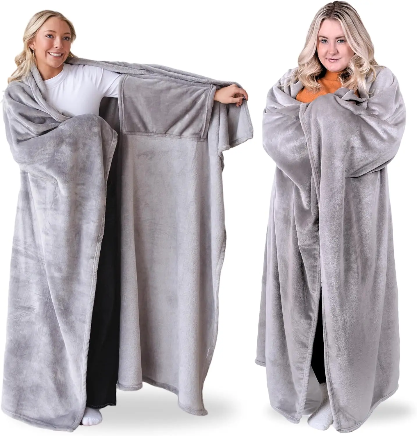 Super Blanky Wearable Blankets for Women & Men, Graduation Day Gift for Her, Cozy Gifts for Women, Wife Birthday Gifts Ideas