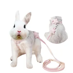 Rabbit traction rope anti-break free summer pet out special dwarf rabbit anti-bite adjustable chain