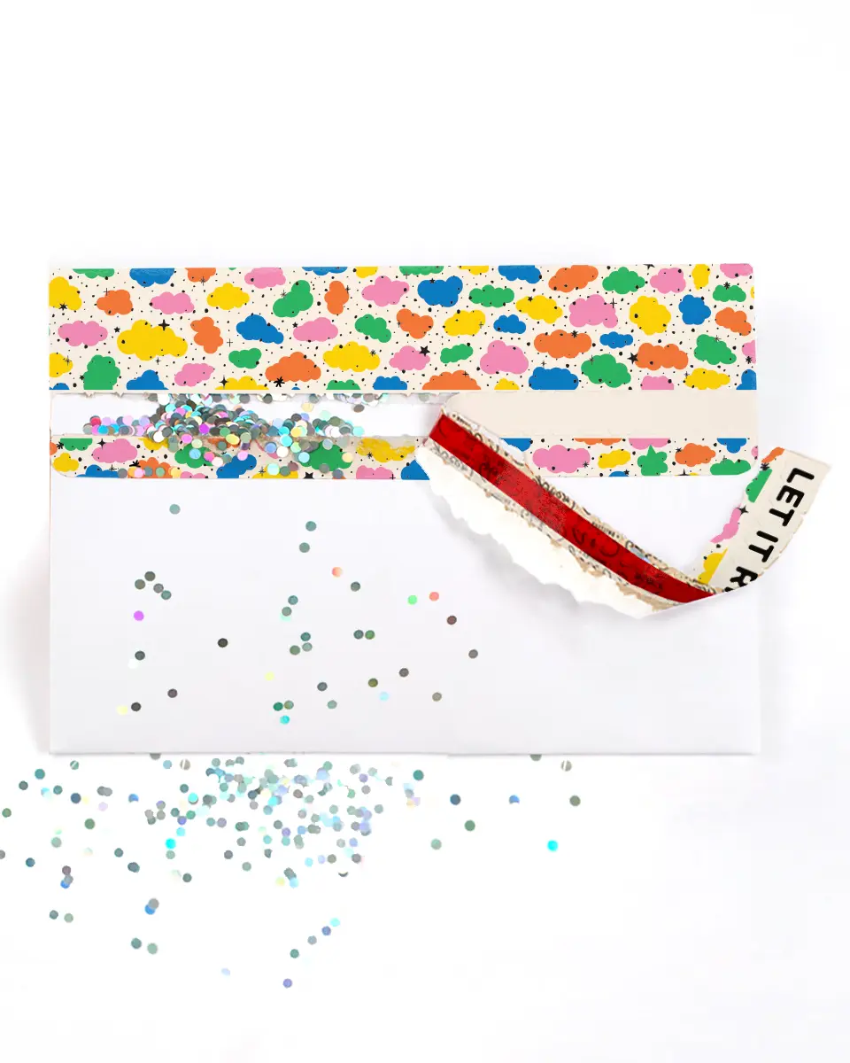 Endless Farting All Occasion Glitter Envelope Endless Farting All Occasion Glitter Envelope