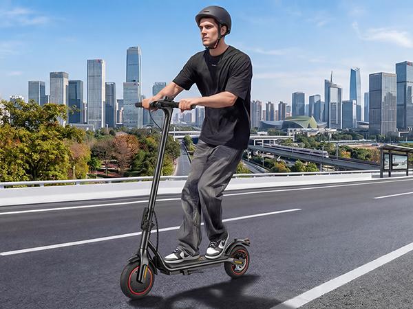 Mid-Range Neutral Electric Scooter, 8.5" Pneumatic Road Tires, 21MPH Max Speed, 350W (500W Peak) Rear Motor, 21/15 Miles Long Range, Foldable Commuter Scooter with Dual Braking (Rear Drum + Hidden Electronic Brake) & App Control Mid-Range Neutral Electric Scooter, 8.5" Pneumatic Road Tires, 21MPH Max Speed, 350W (500W Peak) Rear Motor, 21/15 Miles Long Range, Foldable Commuter Scooter with Dual Braking (Rear Drum + Hidden Electronic Brake) & App Control