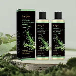 Rosemary Hair Growth Shampoo, Strengthen & Thicken Sparse Hair, Contains Keratin, Plant-Based Oil Control, Nourishing Moisturizing Repairing Haircare