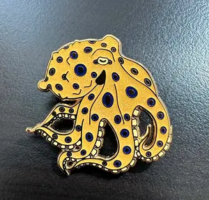 Enamel Pin: Blue Ringed Octopus
