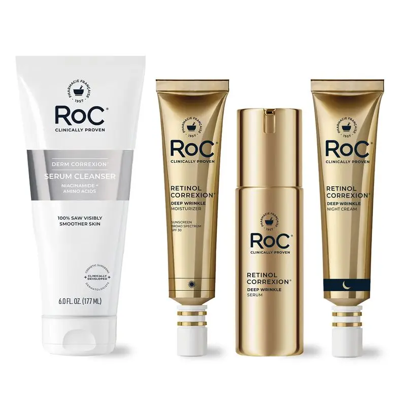 [RoC Skincare] Deep Wrinkle Daily Routine