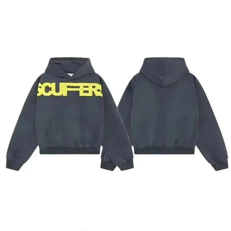 Scuffers Oversized Graphic Hoodie | Unisex Streetwear Pullover Sweatshirt for Men & Women