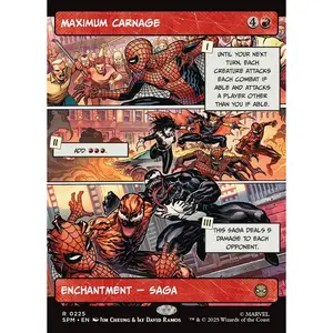 Maximum Carnage (225) - [Foil, Showcase] Marvel's Spider-Man (SPM)