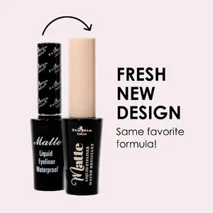 Matte Black Liquid Eyeliner Cosmetic
