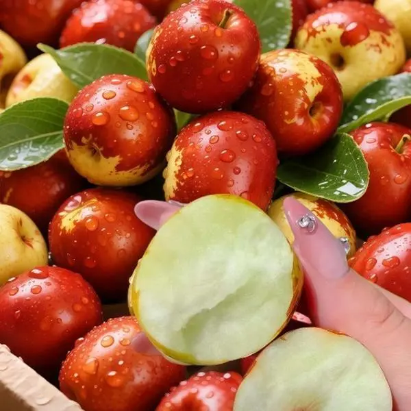 【20pcs】Rock Sugar Jujube Seeds – Highly sweet and juicy, easy to grow, and cold-resistant fruit tree seeds, suitable for backyard planting/family orchards. Produce healthy, fresh jujubes with a high germination rate.