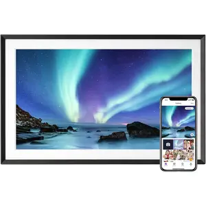 15.6'' Digital Picture Frame with 1920x1080 IPS  Screen,  Digital Photo Frame with 32GB Storage, Easy Setup to Share Photos/Videos via Free App