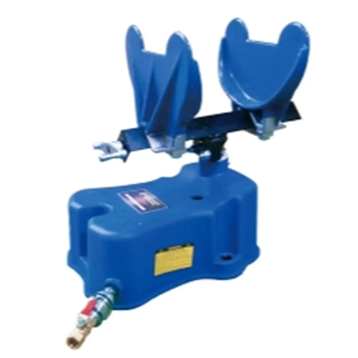 4550A Air Operated Paint Shaker - 8 pt-1 gal Capacity, 90 to 120 Psi Operation, Adjustable Locking Clamps, Increased Grip While Shaking, Designed for Shaking Paints and Liquids, Ideal for Woodworking, Cabinet and Body Shops, Wood, Heavy Duty