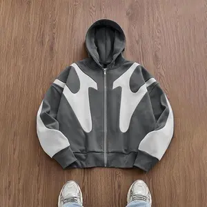 Men's Winter Fleece Lined Thick Cardigan Zip Up Hooded Polar Fleece Jacket Cold Weather Warm Casual Loose Versatile Top Coat Men