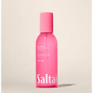 Saltair Pink Beach Body Mist – Hair & Body Fragrance Mist – Coconut, Almond Blossom & Vanilla – 8 fl oz