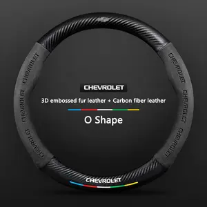 Suede Car Steering Wheel Cover for Chevrolet Cruze Groove Impala Matiz Beat Volt Corsa Optra Lacetti Malibu Xl Epica Accessories