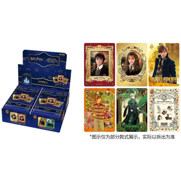Kayou Official Harry Potter Wizard Collection Vol.1 Authentic Sealed TCG Booster Box - 30-Pack Rare Grades Non-Sports Trading Card Collectibles