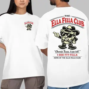 The EF Club S-5XL Unisex Double Sided T-Shirt, I Can Tell tee Multi color For Fans