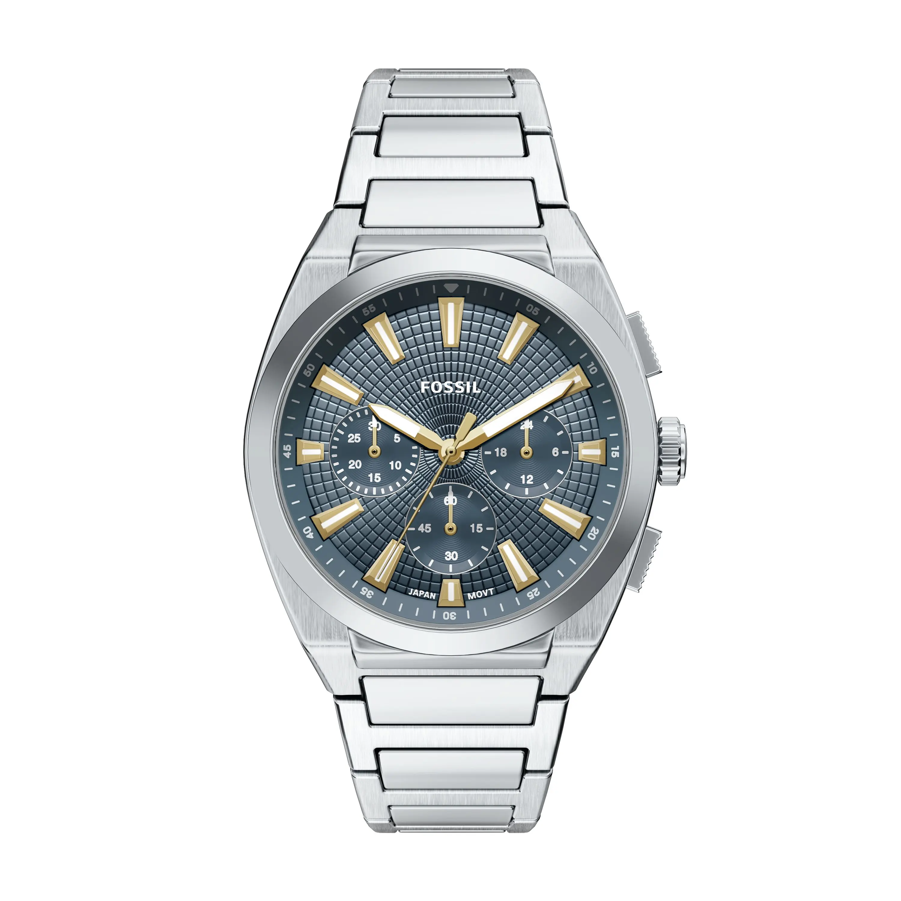 Fossil Men's Everett Chronograph Stainless Steel Watch