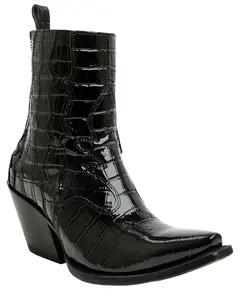 Ariat Women's Women'S Jade Crocodile Print Western Booties Snip Toe - 10063822